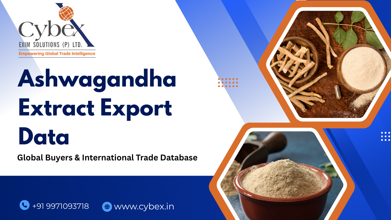 Ashwagandha Extract Export Data
